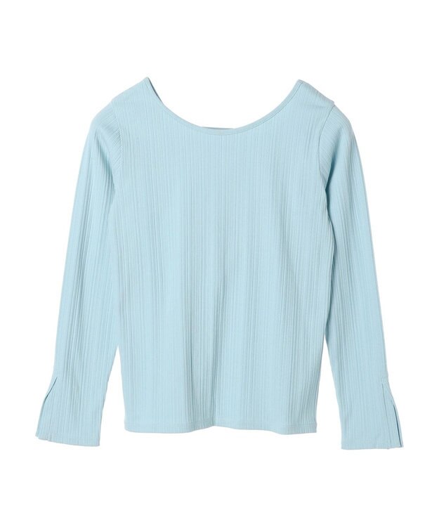 Green Parks 前後２ＷＡＹカットリブプルオーバー Mint