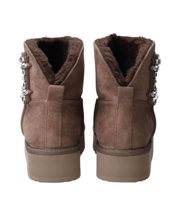 Bridget Birkin 【Bridget Birkin】バックルビジュームートンブーツ グレースウェード