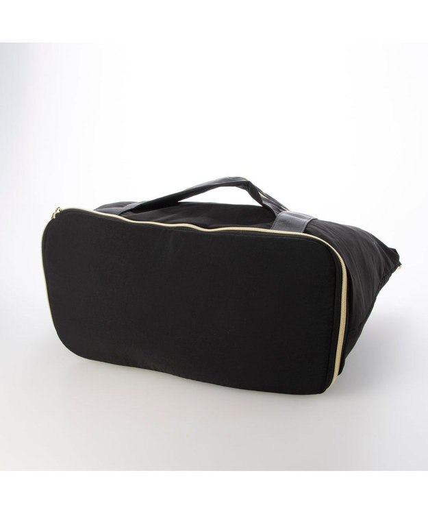 UNBILLION カシュカシュ cachecache / ポータブルシワナイロンボストンバッグ ブラック