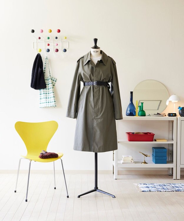 ORuKuBET  フェイクファー付きフィンガーレスグローブ(WOMEN) ダークブラウン