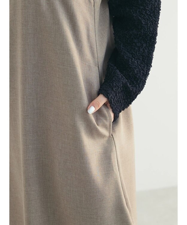 Green Parks armonia．コクーンシルエットジャンスカ Beige