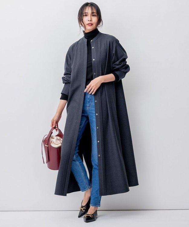 23区 【洗える】23区DENIM スキニー パンツ ウォッシュドブルー系