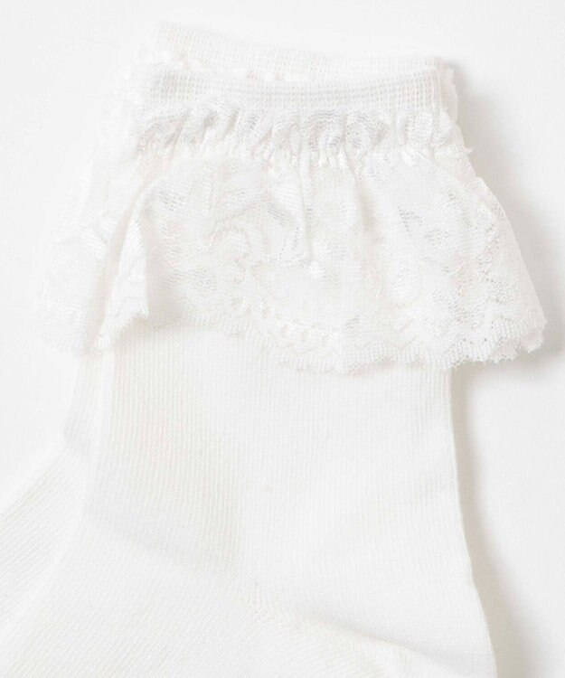 WEGO レースソックス ホワイト