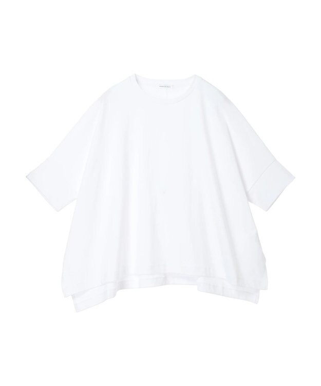 AMERICAN HOLIC 接触冷感ポンチョシルエットポンチプルオーバー Off White