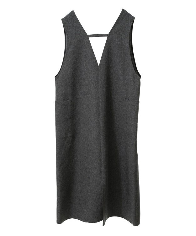 Green Parks 前後２ＷＡＹハーフＺＩＰジャンパースカート Black Indigo