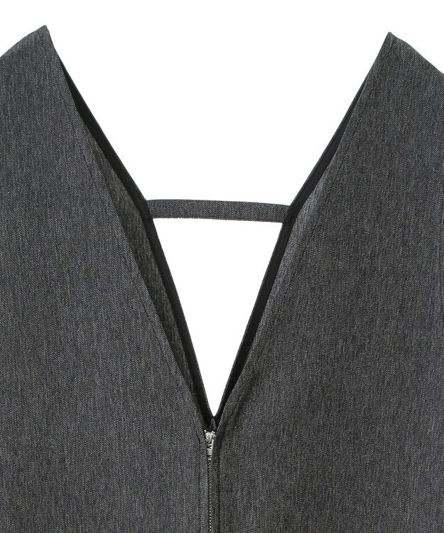 Green Parks 前後２ＷＡＹハーフＺＩＰジャンパースカート Black Indigo