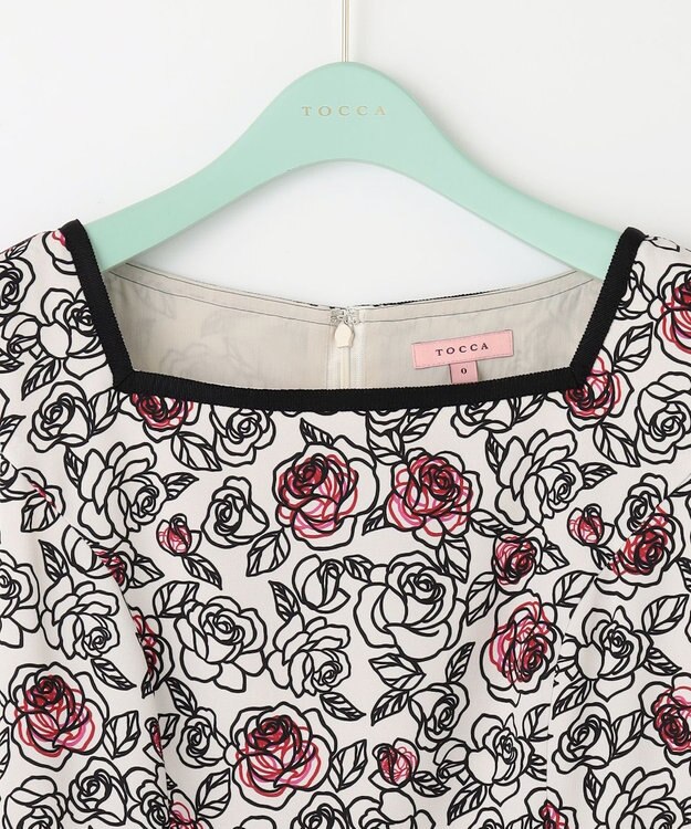 TOCCA 【消臭＆洗える！】NEW YORK CITY ROSE ドレス アイボリー系5