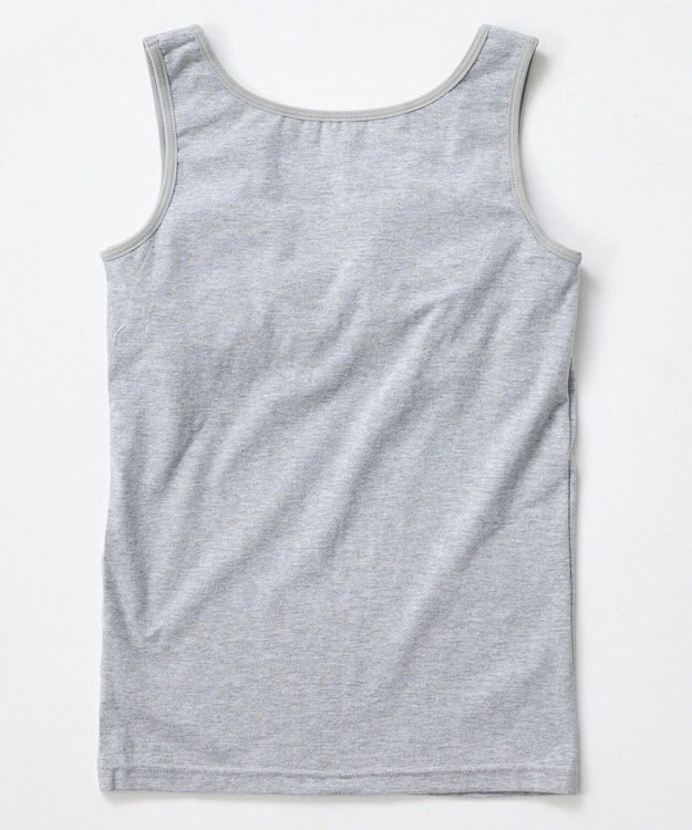 BEAMS SCHOOL カップ付タンクトップ 杢グレー