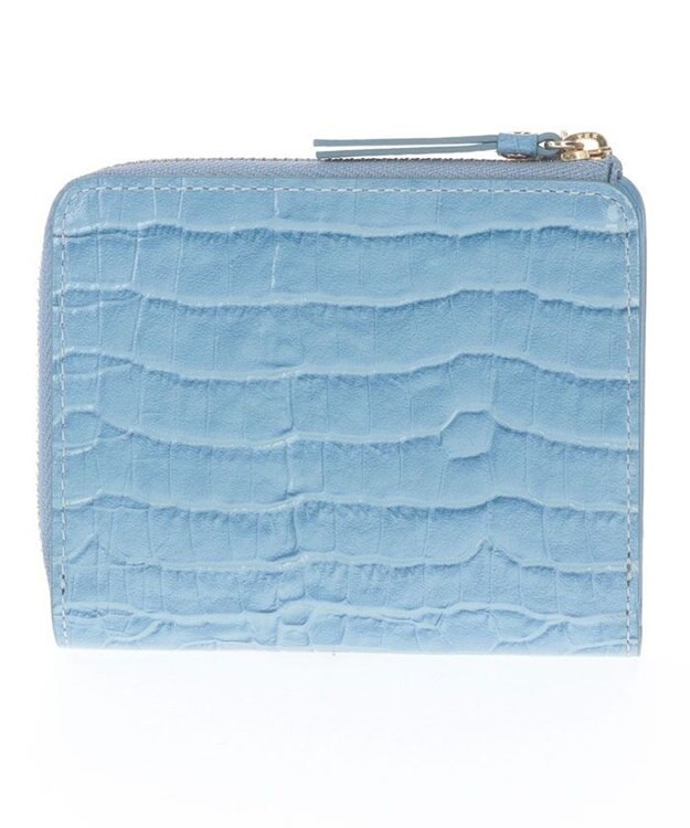 LANVIN en Bleu マゼンダ Lファスナー二つ折り財布 ブルー