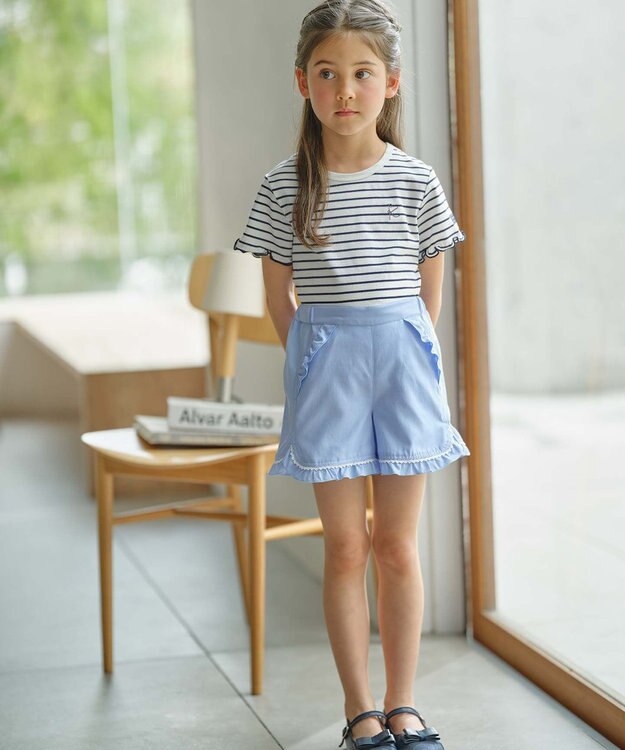 組曲 KIDS 【110-140cm】サマーオックス ショートパンツ サックスブルー系