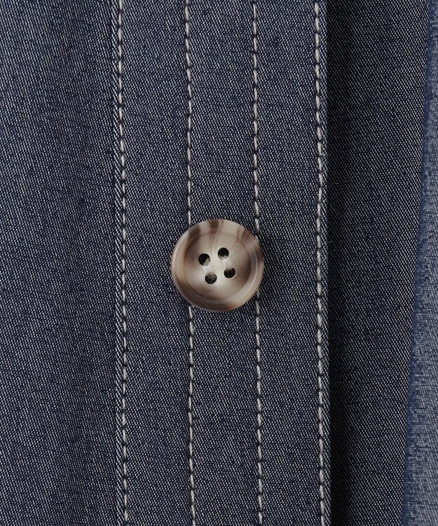 ANY SIS L 【洗える】ライトデニムライクシャンブレー スカート シャンブレー