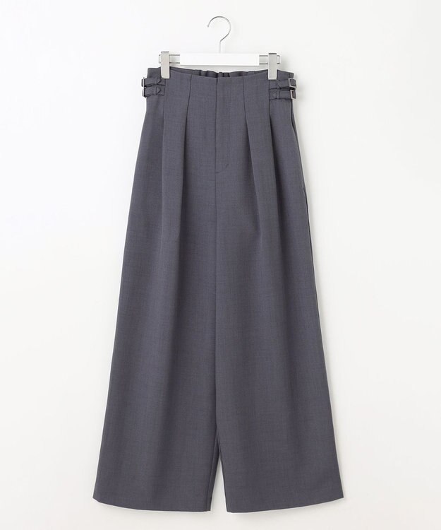 Feroux 【ONWARD CROSSET MAG掲載・2WAY】サイドストラップ パンツ ネイビー系