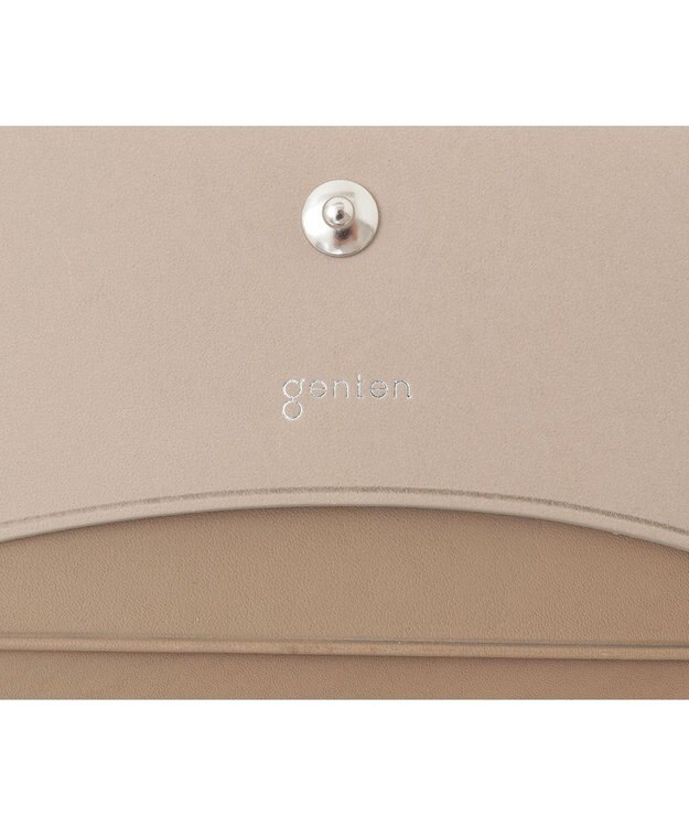genten パルマ 2つ折り財布 サンドグレー