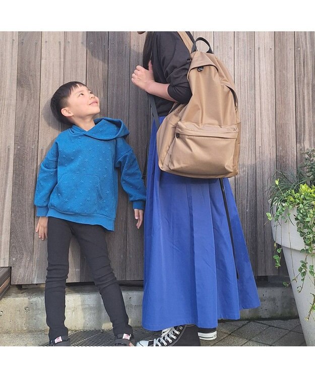 UNBILLION カシュカシュ cachecache / 【WEB限定】ユニセックスで使えるシンプル好きさんのための11ポケットリュック キャメル