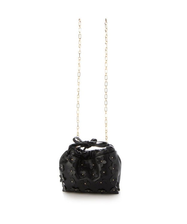 UNBILLION カカトゥ kakatoo / フラワードロストバッグ ブラック