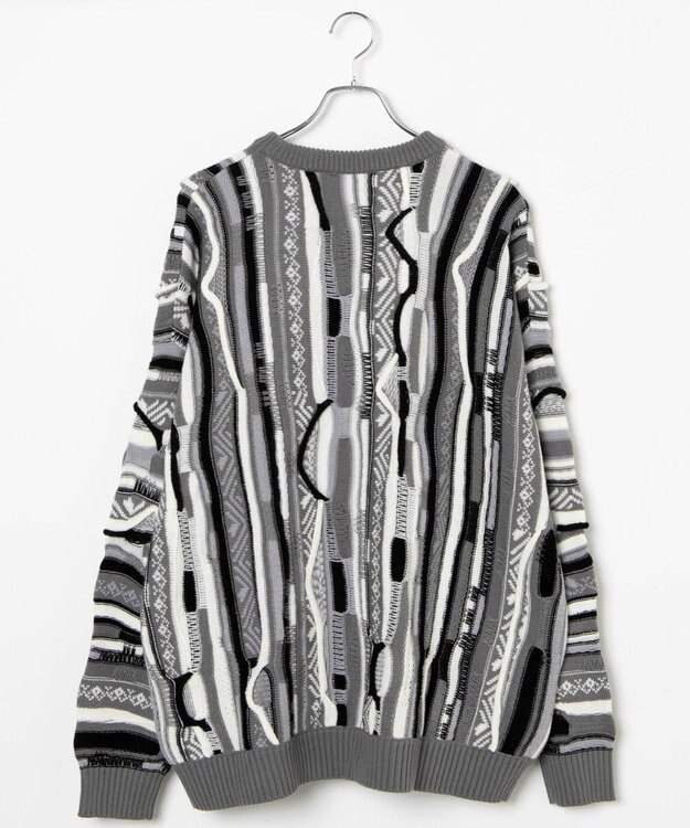 WEGO 3Dニットプルオーバー ホワイト