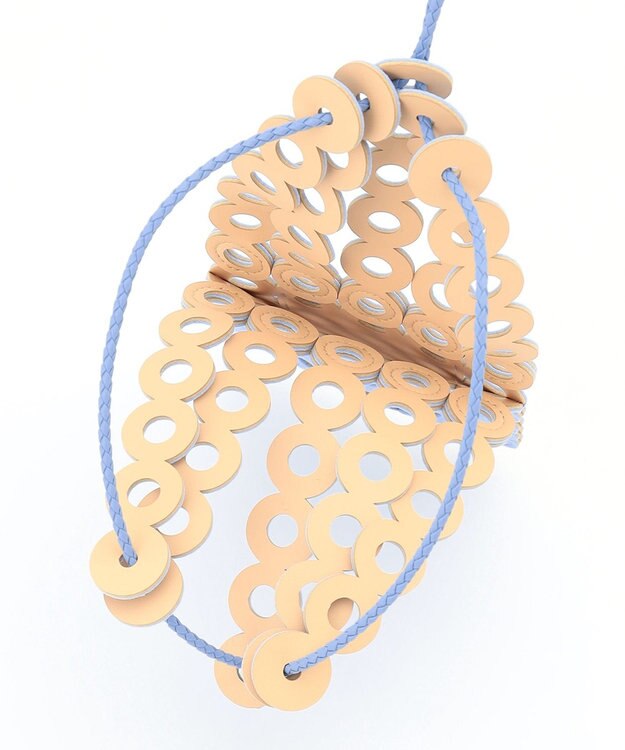 BEIGE， 【一部店舗限定】MARY AL TERNA / MOON ミニショルダーバック Powder Blue