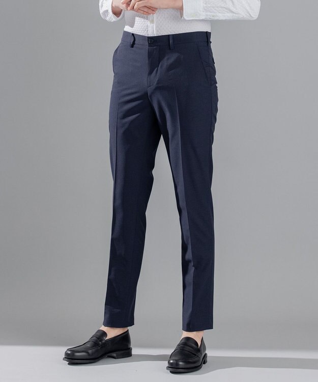 JOSEPH HOMME <3ピース対応> クールドッツストレッチ / CITY ネイビー系