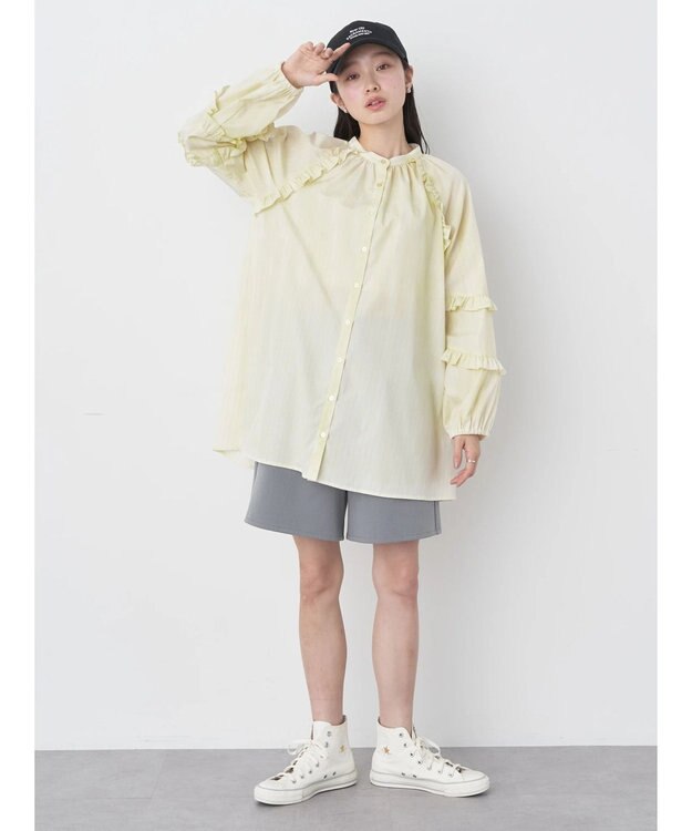 earth music&ecology ショートパンツ Gray