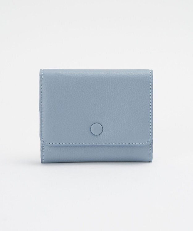 russet シンプルプラスミニウォレット(SO-442) L.Blue