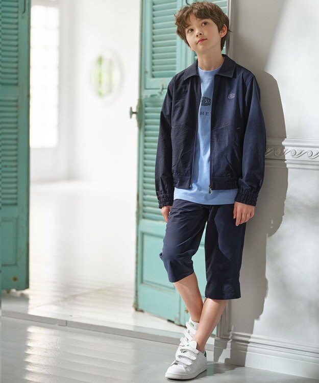 J.PRESS KIDS 【110-130cm】ステンカラー  ライトアウター ネイビー系