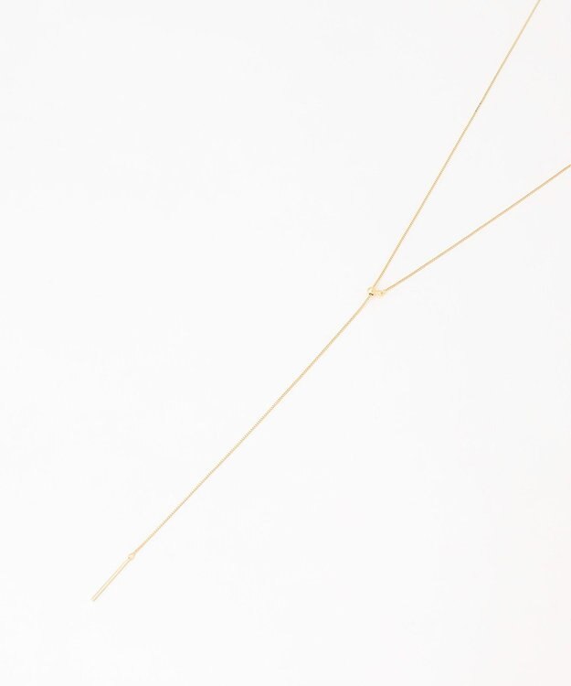 UNFILO ロングラリエット ゴールド