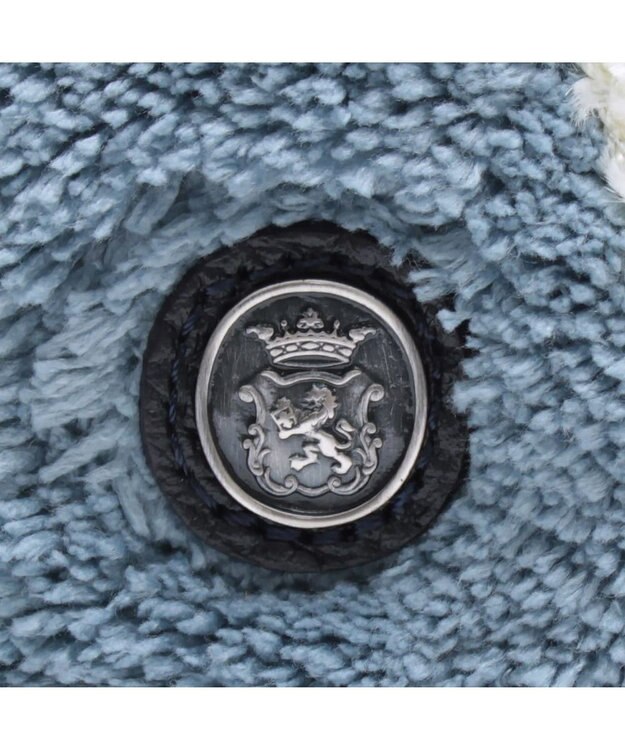 A.D.M.J. 【もこもこ】オスカー/コード刺しゅうキューブトート34cm(Dカン＋) BOSCO BLU