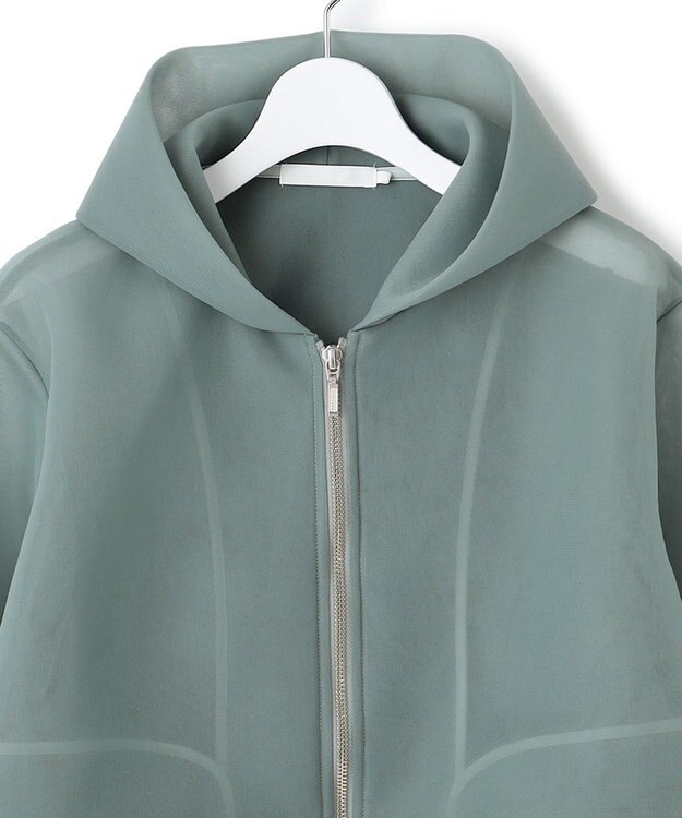 ICB 【ICB×tamachan_style コラボ】　シアーパーカー スモーキーグリーン系