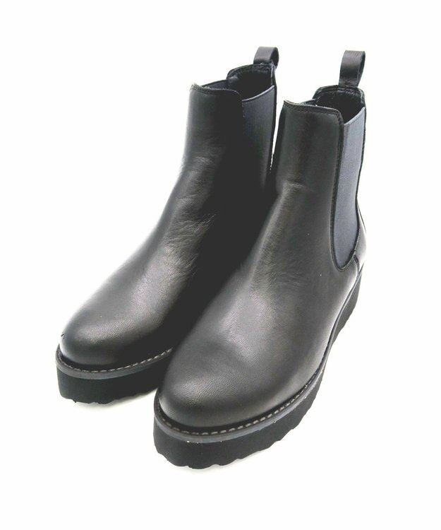 BONTRE 【BONTRE/ボントレ】厚底サイドゴアブーツ/10051-OA ブラック