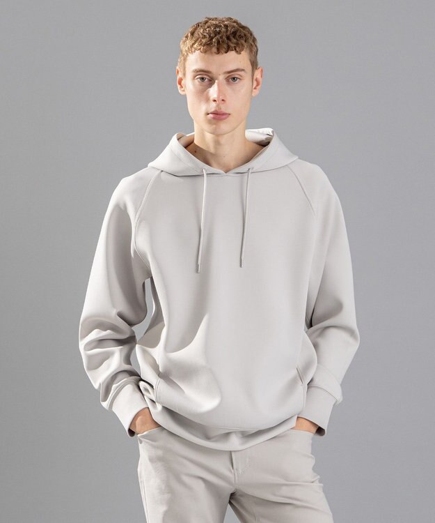 JOSEPH HOMME スキューバ ジャージー　プルオーバーパーカー アイボリー系