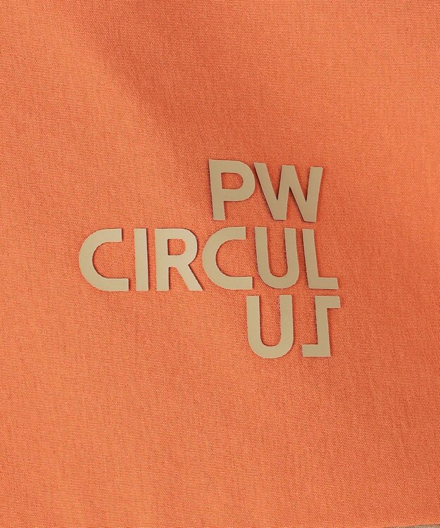 PW CIRCULUS 【MEN】パッカブルハーフジップ ゴルフ ベージュ系