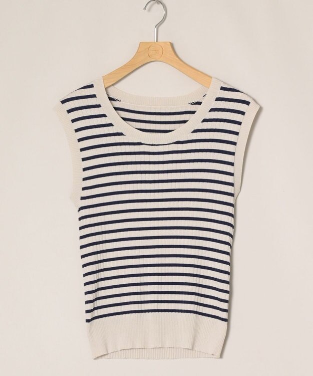 ONWARD Reuse Park 【組曲】ニット春夏 ネイビー