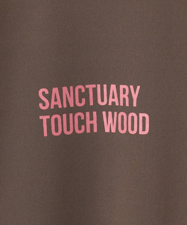 PW CIRCULUS 【吸水速乾 / UV遮蔽率99.5% UVカット / ストレッチ】【WOMEN】ハーフジップロングスリーブモックネックT ゴルフウェア レディース ダークブラウン系