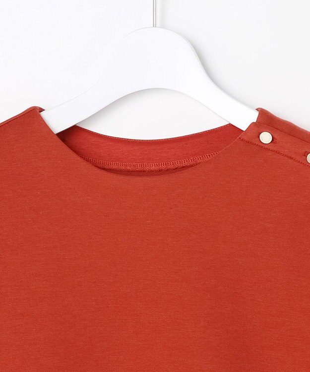 J.PRESS LADIES ダンボールジャージー プルオーバー オレンジ系