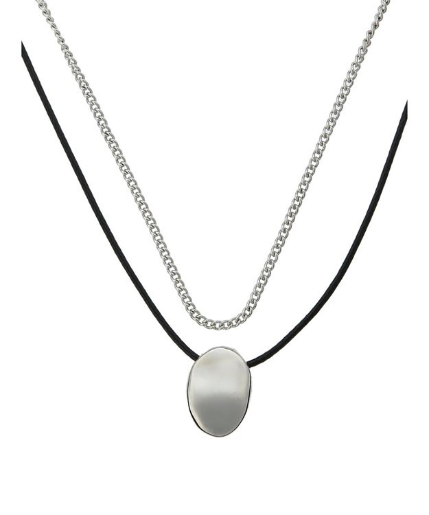 Green Parks ｅｖｅｒｙ　ｗａｌｋ．　ワントップコードネックレス Silver