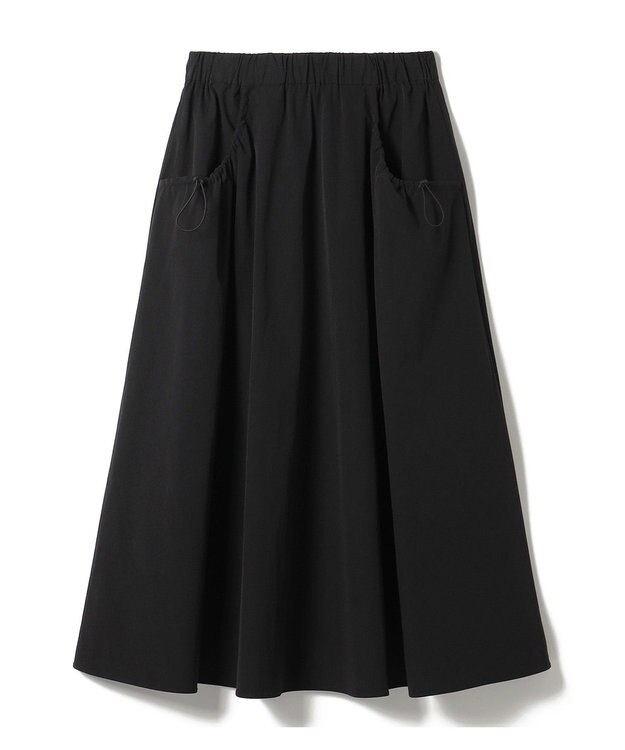 Chacott Chacott BALANCE タフタAラインスカート ブラック