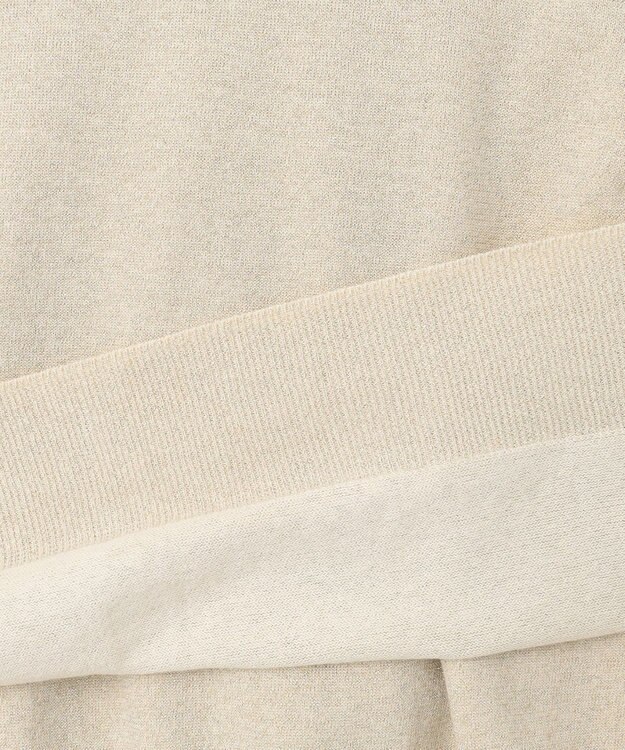 組曲 【WEB限定・2SET】ラメ入りアンサンブルニット シャンパンゴールド系