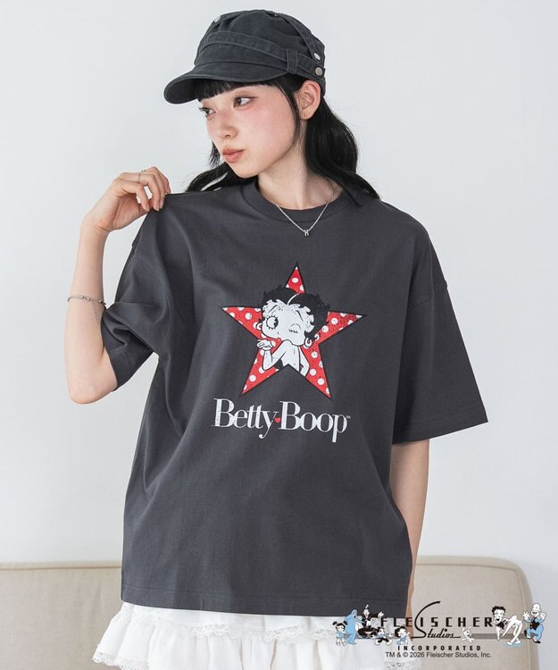 WEGO 【ベティ・ブープ/ユニセックス着用ITEM/SMLサイズ展開】キャラクターズグラフィックT4（SS） 柄1