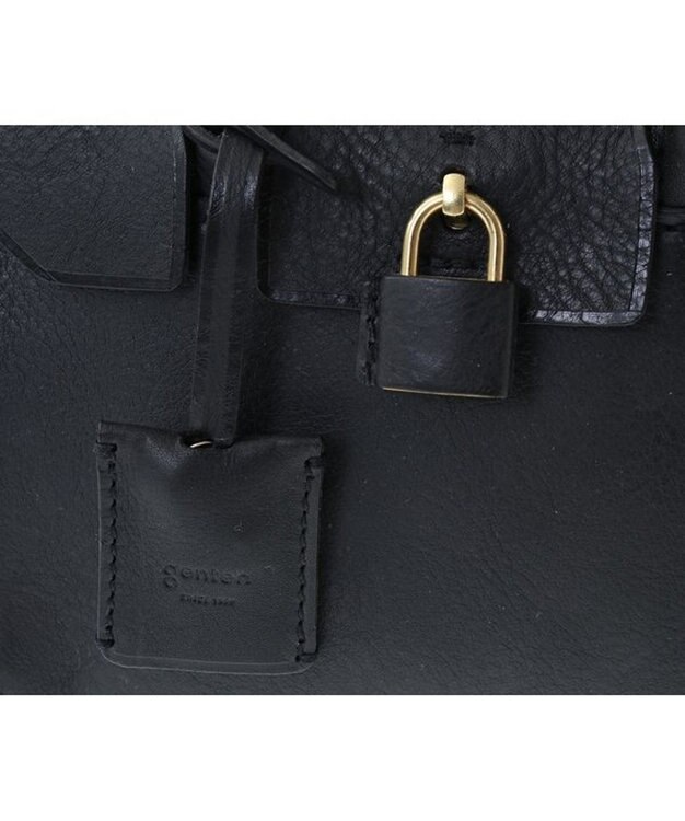 genten ミネルヴァ 2wayミニバッグ クロ