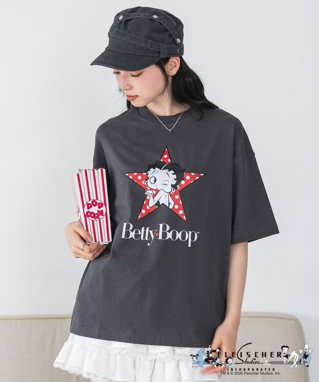 WEGO 【ベティ・ブープ/ユニセックス着用ITEM/SMLサイズ展開】キャラクターズグラフィックT4（SS） 柄1