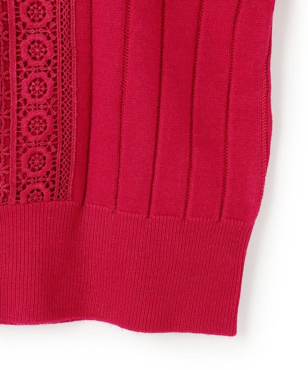 TOCCA LACE STREAM カーディガン ローズ系