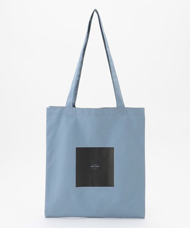 J.PRESS YORK STREET 【UNISEX】2ポケットロゴトートバック ブルー系