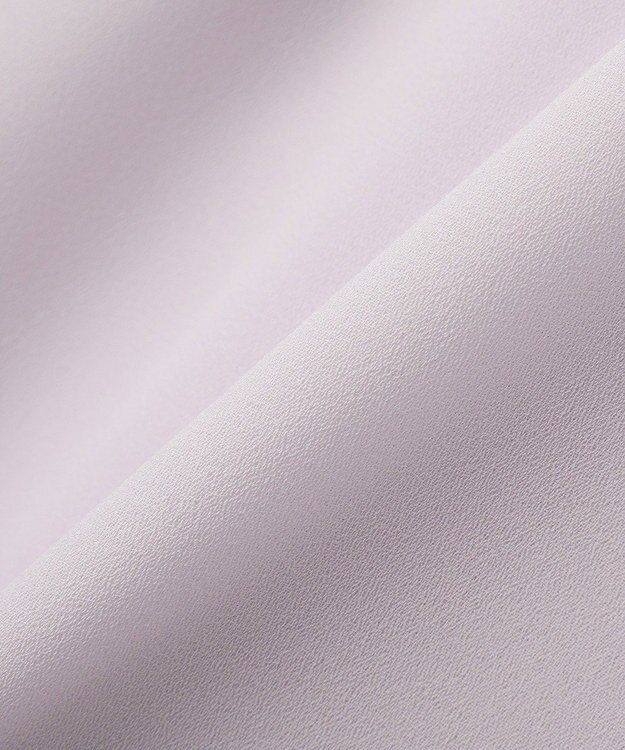 YECCA VECCA 配色ラインボウタイブラウス Lavender