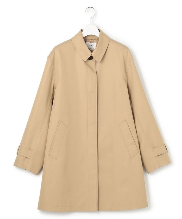 23区 L 【先行予約】エアータンブラー TCギャバジン ステンカラー コート キャメル系