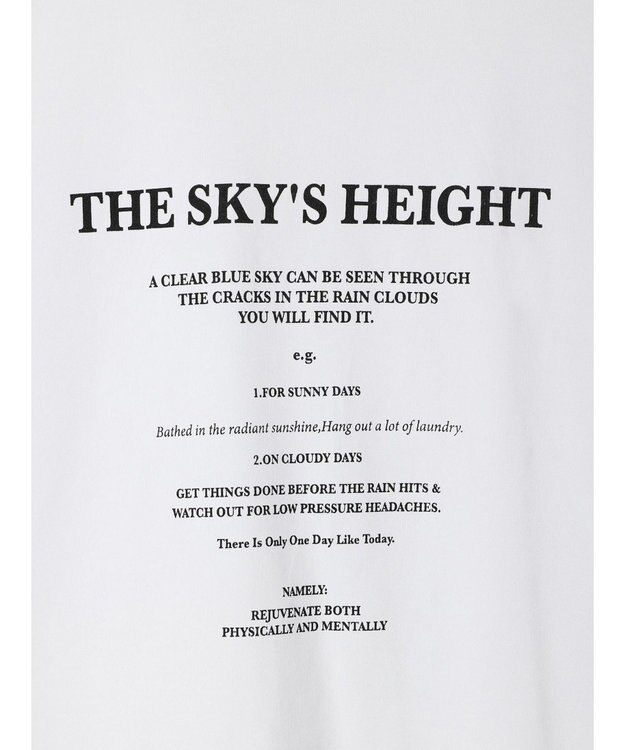 AMERICAN HOLIC 前後ロゴノースリーブカットプルオーバー Off White