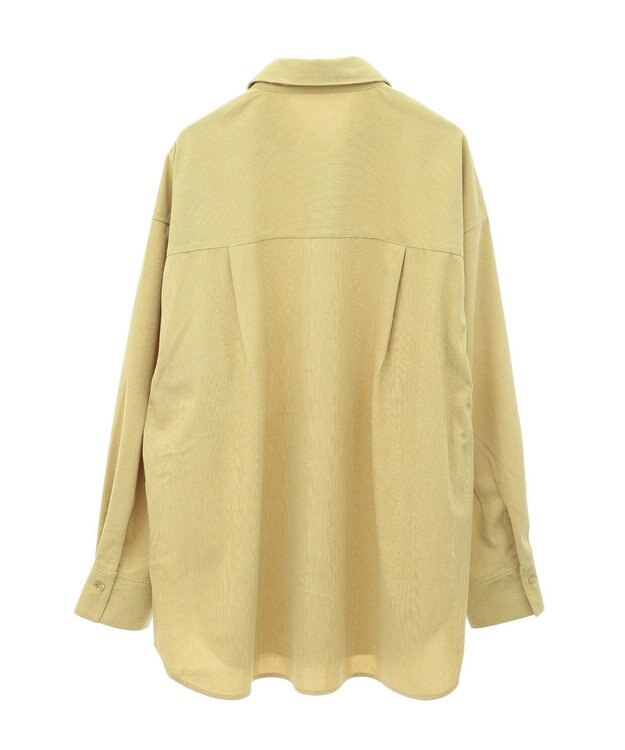 Green Parks ソフトコーデュロイシャツ Yellow