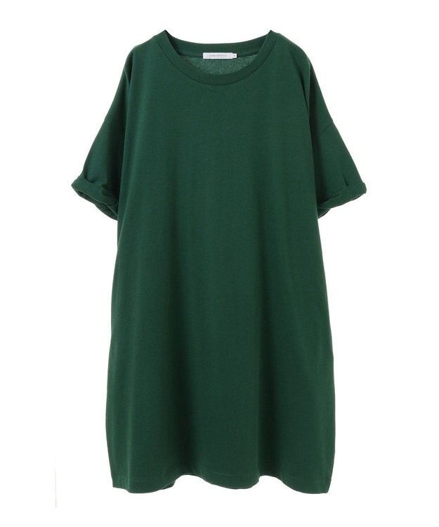 AMERICAN HOLIC 袖ロールアップカットチュニック Green