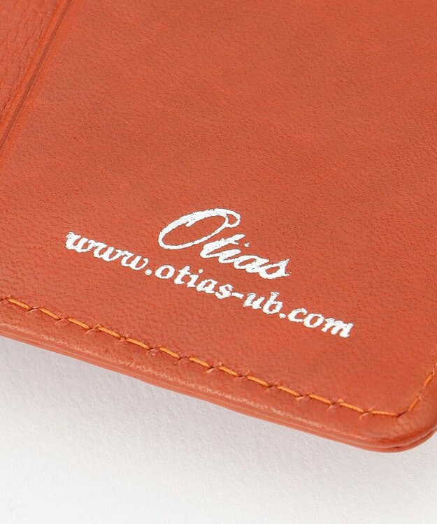 UNBILLION Otias オイルカウレザーL字ZIPミドルウォレット オレンジ