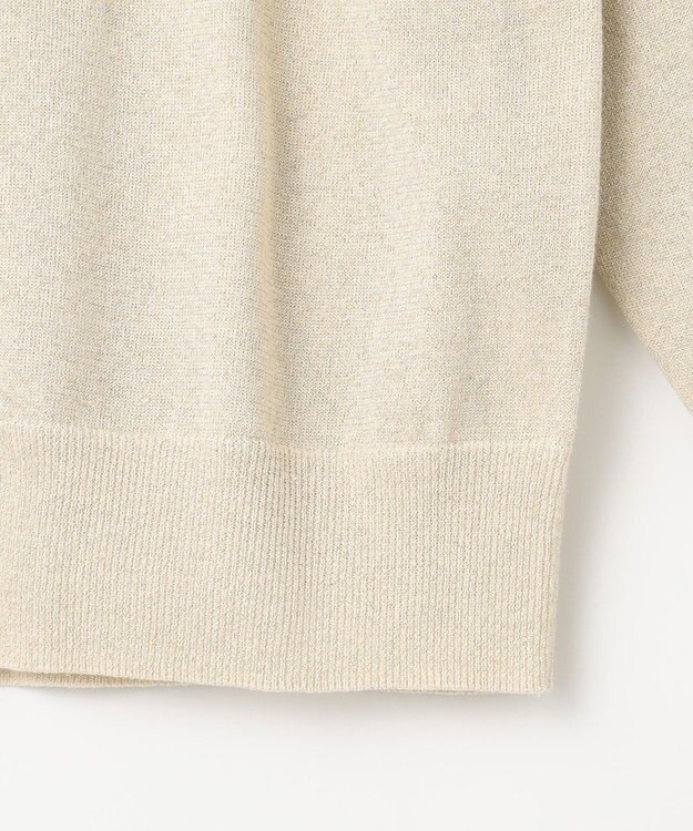 組曲 【WEB限定・2SET】ラメ入りアンサンブルニット シャンパンゴールド系