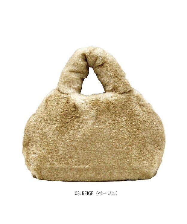 ROOTOTE 1325【まるで猫】SN.デリ.ファーブランケット-A 03：ベージュ